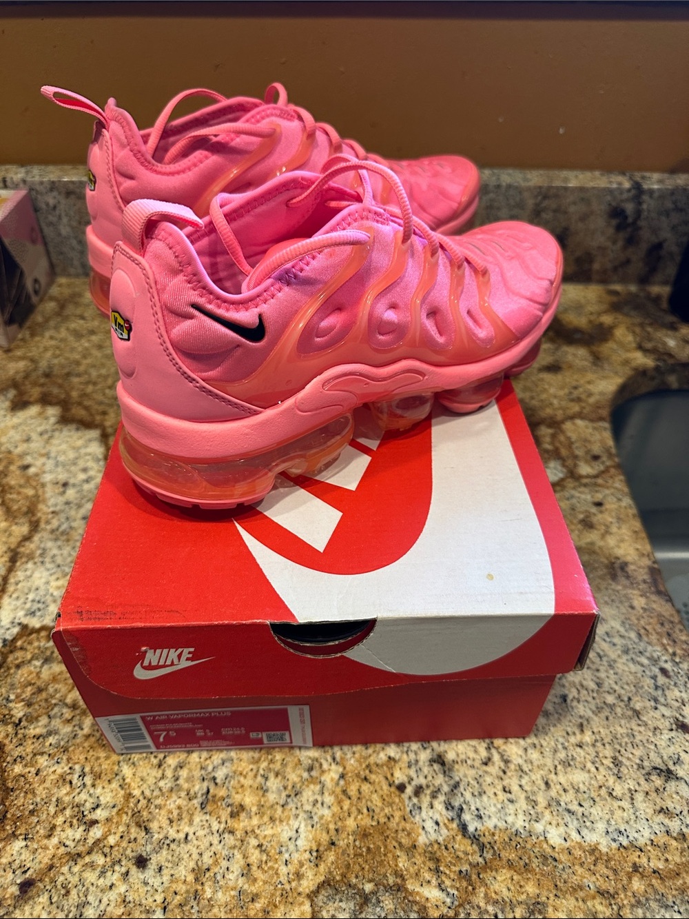 Nike Hot Pink VaporMax Style Sneakers - Picture 5 of 8